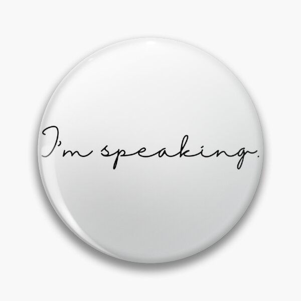 Item preview, I'm speaking designed and sold by annabellely.