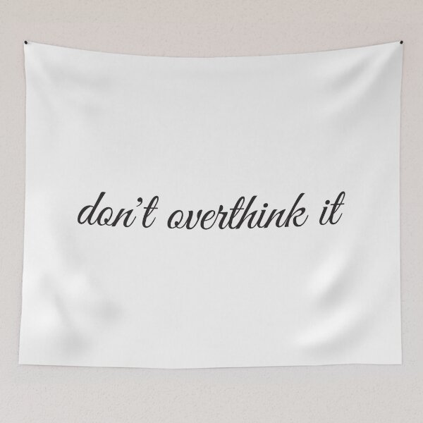Item preview, don't overthink it minimalistic designed and sold by CAview.