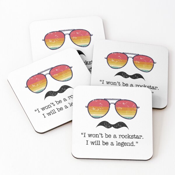 Item preview, I Won't Be A RockStar I'll Be A Legend designed and sold by LoganTurnerS.