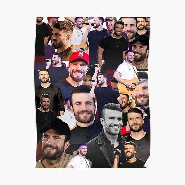 Sam Hunt Collage Poster