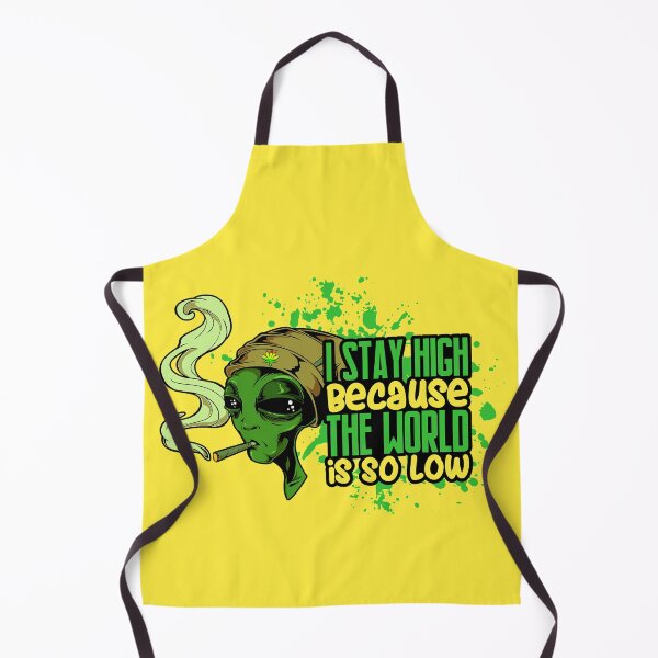 Item preview, Aliens Stay High Because The World Is So Low designed and sold by GanjaGrip.