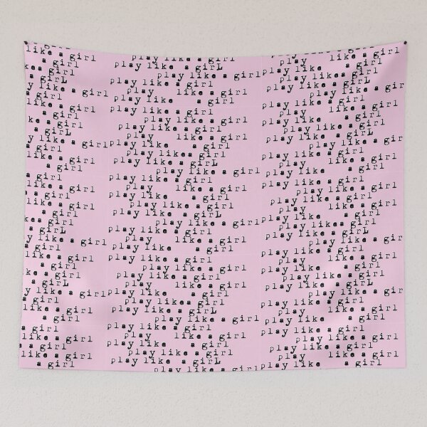 Item preview, SARAH FULLER_Play Like A Girl designed and sold by GeiekSheiek.