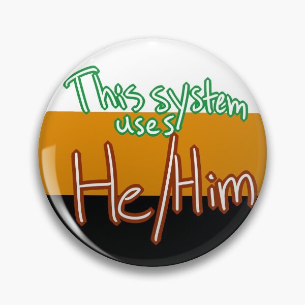Item preview, This System Uses He/Him designed and sold by MochaSystem.