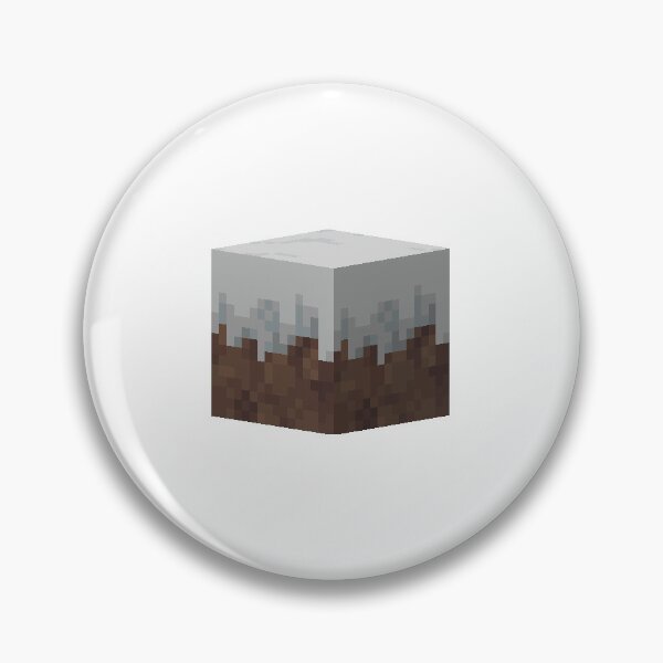 Item preview, Snow Block Pixel Art designed and sold by qu3-so.