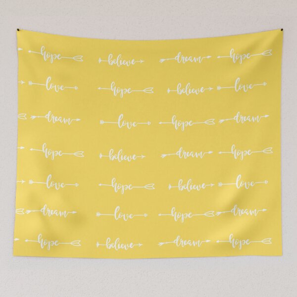 Item preview, Hope, Love, Believe, Dream Arrow Pattern designed and sold by LiveAndGlow.