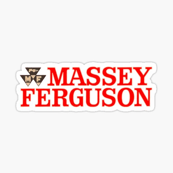 Tractor Massey Ferguson Pegatina