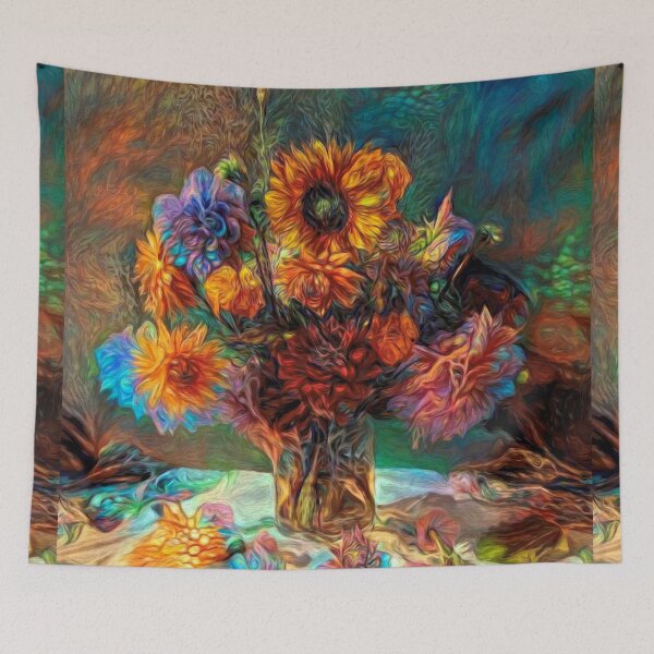 Item preview, Fractal bouquet  designed and sold by Red Witch Art.