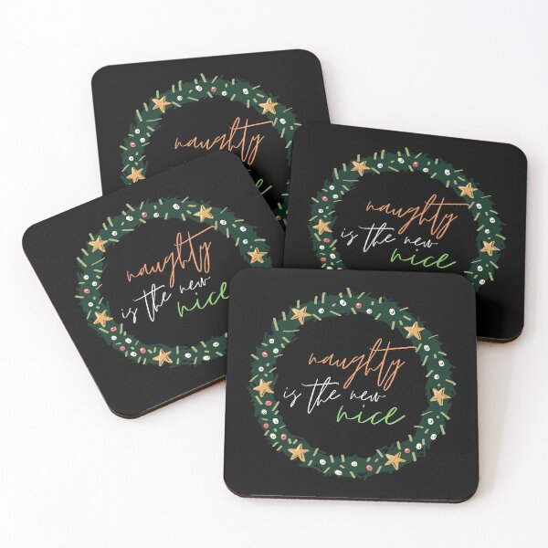 Item preview, Naughty Is the New Nice Funny Christmas Gift designed and sold by Nathalie Aynié.