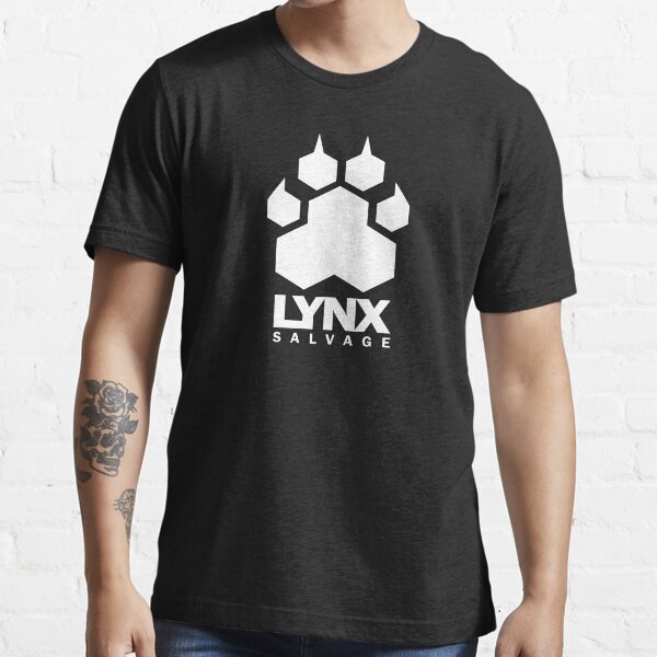 Copy of LYNX Salvage Corp White Logo - Shipbreaker Hardspace Essential T-Shirt