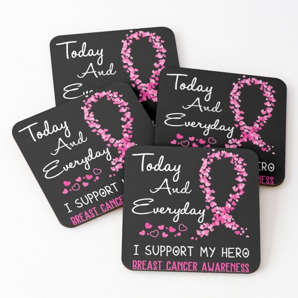 Item preview, Today and Everyday I Support My Hero Breast Cancer Awareness designed and sold by ArangoaStore.