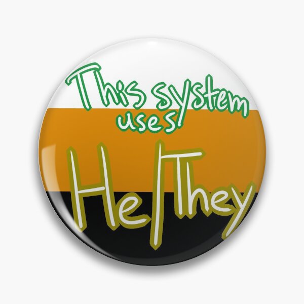 Item preview, This System Uses He/They designed and sold by MochaSystem.