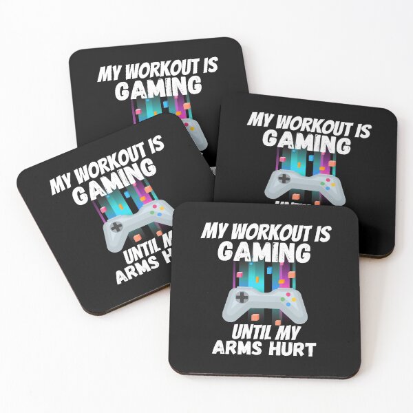 Item preview, My Workout Is gaming Until My Arms Hurt designed and sold by crazy merchs.