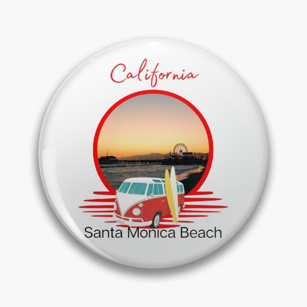 Item preview, Santa Monica Beach California designed and sold by MuscleCarTs.
