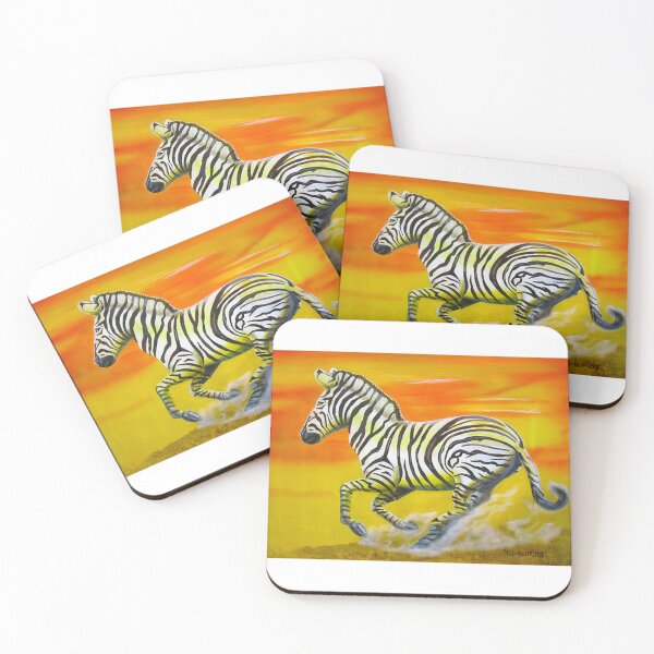 Item preview, Back and White Zebra enjoying his Sunshine Run designed and sold by TJHstudio.