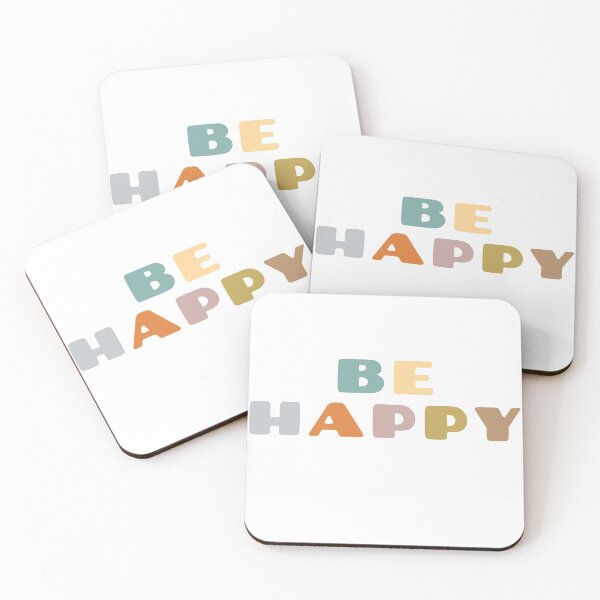 Item preview, Be Happy Multicolor Sticker designed and sold by cath-elizabeth.