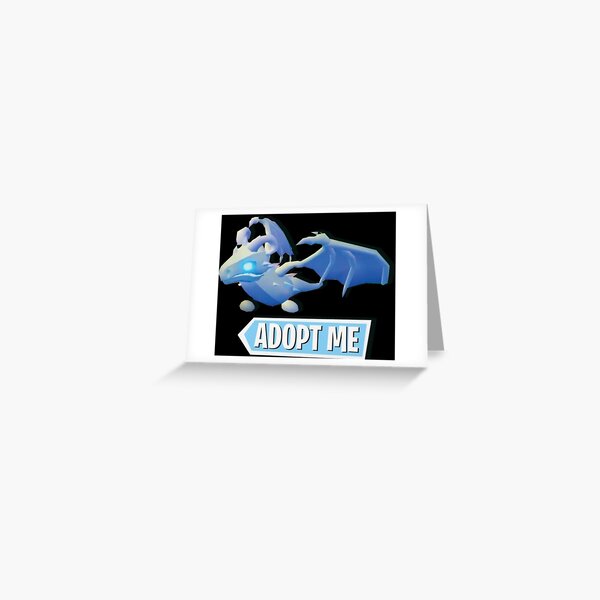 adopt dragon frost roblox greeting cards redbubble aesthetic pc