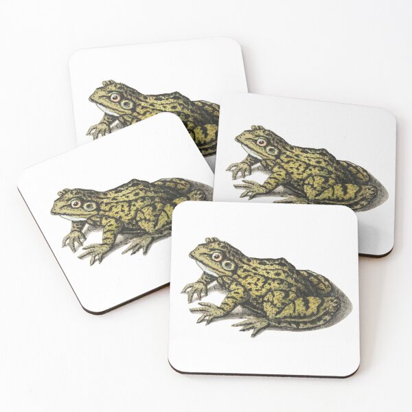 Item preview, vintage frog illustration designed and sold by earlgreylatte.