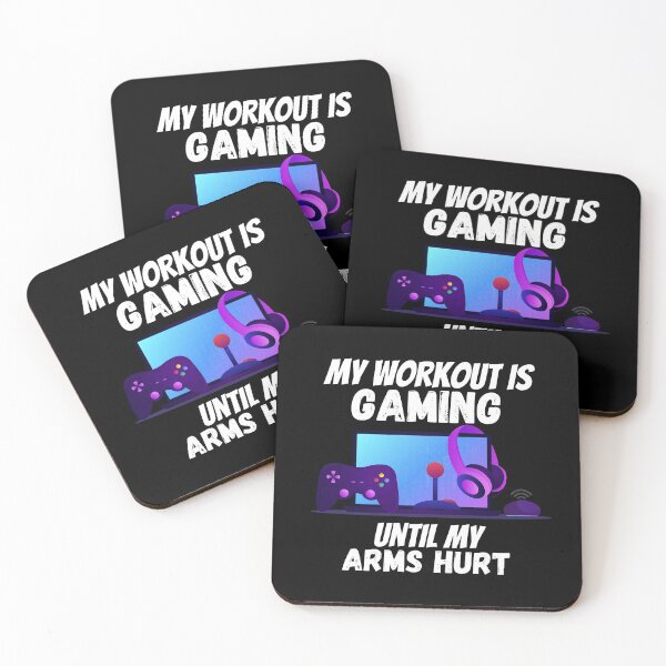 Item preview, My Workout Is gaming Until My Arms Hurt designed and sold by crazy merchs.