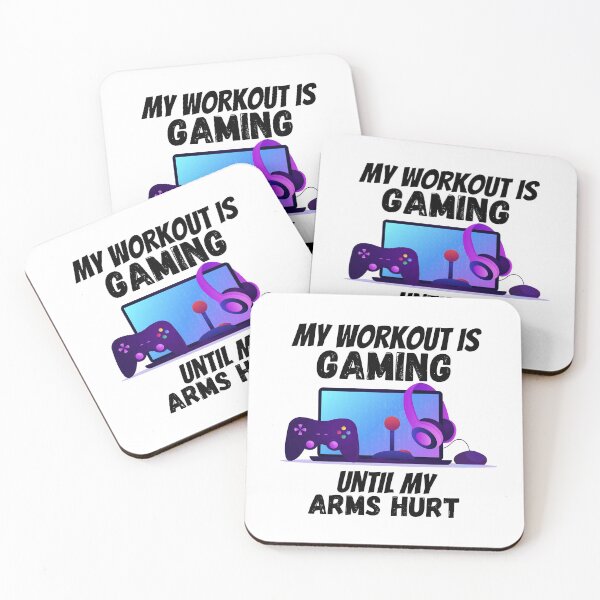 Item preview, My Workout Is gaming Until My Arms Hurt designed and sold by crazy merchs.