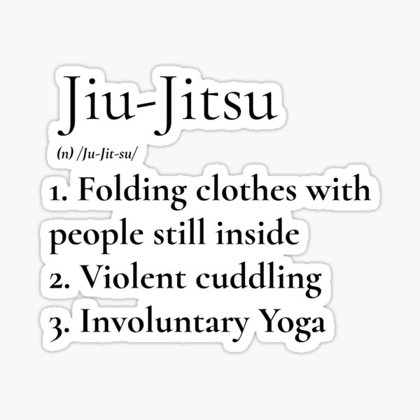 Item preview, Jiu-Jitsu Definition 3 designed and sold by vlad0211.