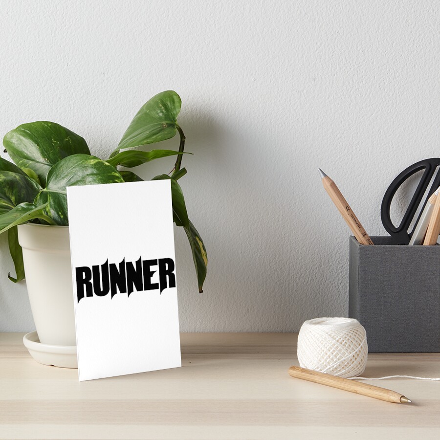 Item preview, Art Board Print designed and sold by Running-Icon.