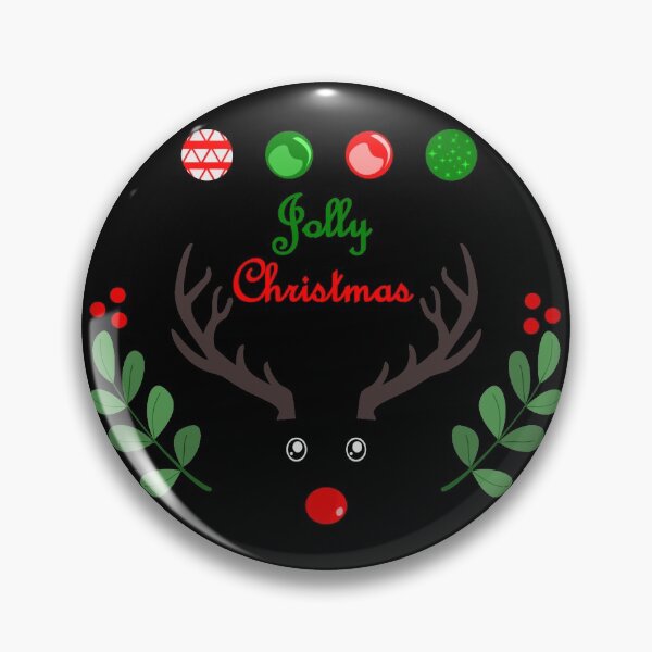 Item preview, Jolly Christmas reindeer, hohoho designed and sold by Depic Spirit.