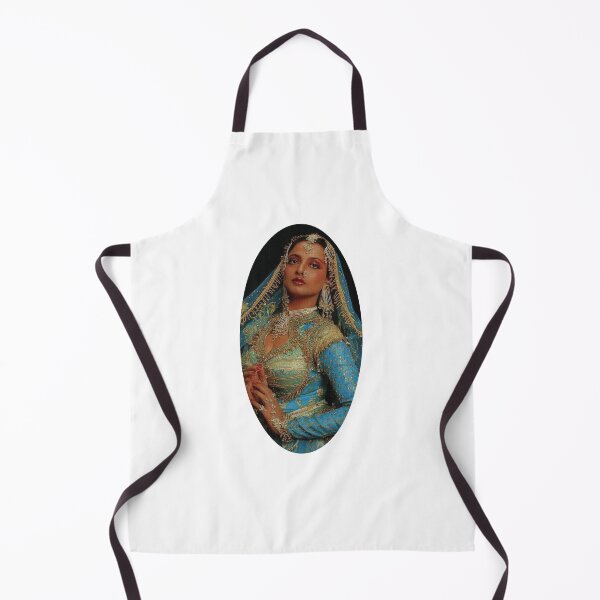 Item preview, Rekha actress wearing sari designed and sold by abeybaby-b.