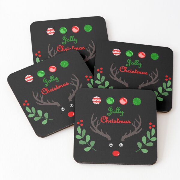 Item preview, Jolly Christmas reindeer, hohoho designed and sold by Depic Spirit.