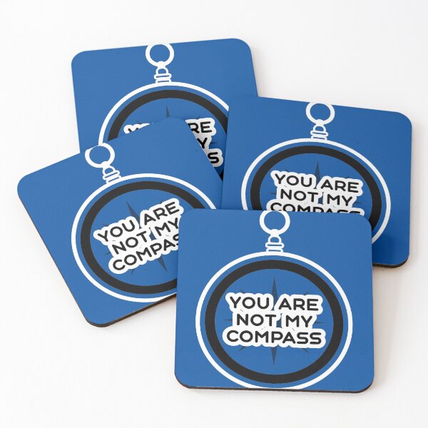 Item preview, You are Not My Compass | Life | Choices | Quotes | Royal Blue designed and sold by Wintre2.