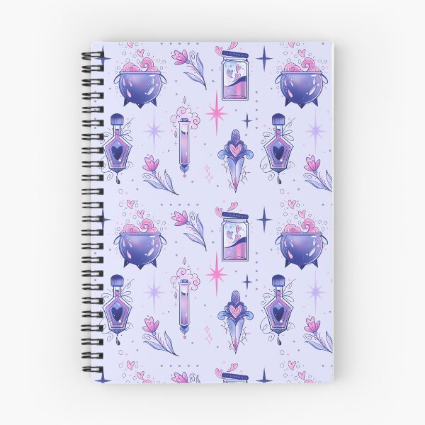 Item preview, Pastel love potions pattern for Valentine’s Day  designed and sold by Texdoodles.