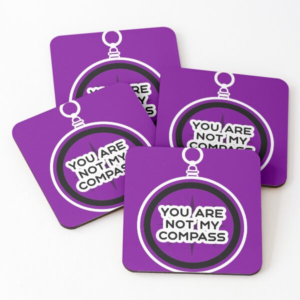 Item preview, You are Not My Compass | Life | Choices | Quotes | Purple designed and sold by Wintre2.