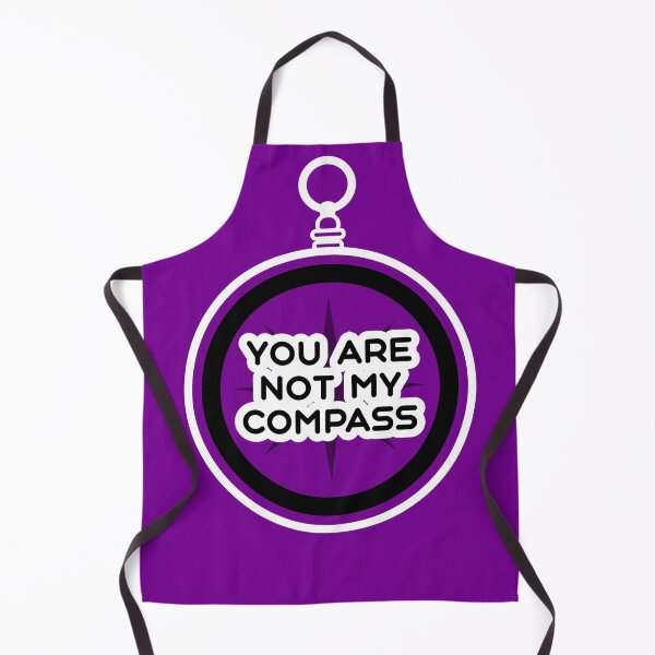 Item preview, You are Not My Compass | Life | Choices | Quotes | Purple designed and sold by Wintre2.
