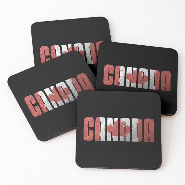 Item preview, Canada Flag Overlay Text Logo designed and sold by dylanxh.