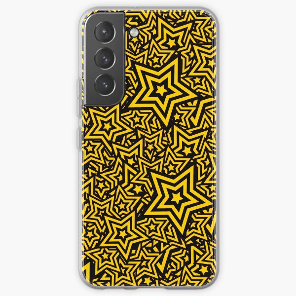 YELLOW STAR PATTERN Samsung Galaxy Soft Case