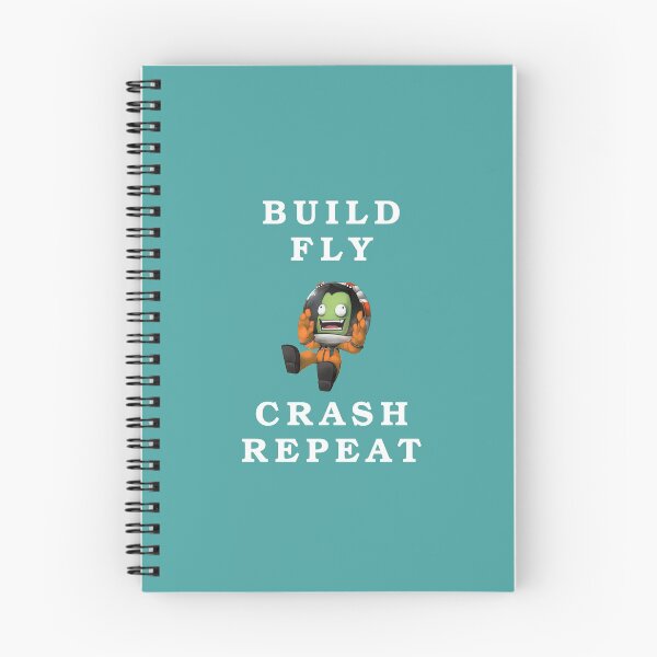 Item preview, Construir volar, repetir accidente, Kerbal Space Program, Kerbals designed and sold by Mekoooo.
