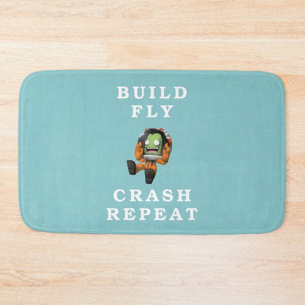Item preview, Build fly crash repeat , Kerbal space program , kerbals designed and sold by Mekoooo.