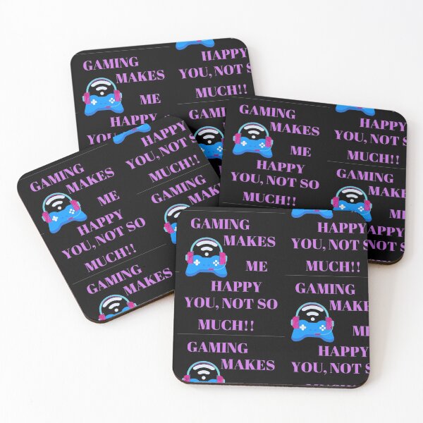 Item preview, GAMING MAKES ME HAPPY YOU, NOT SO MUCH designed and sold by passiveink.