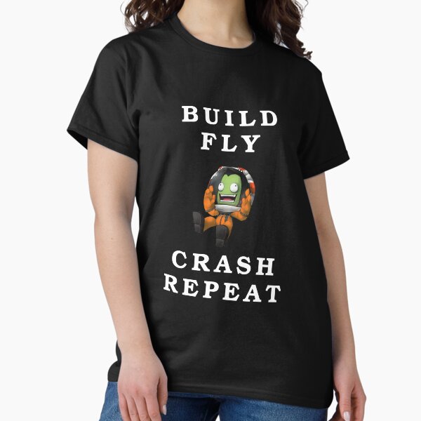 Item preview, Build fly crash repeat , Kerbal space program , kerbals designed and sold by Mekoooo.