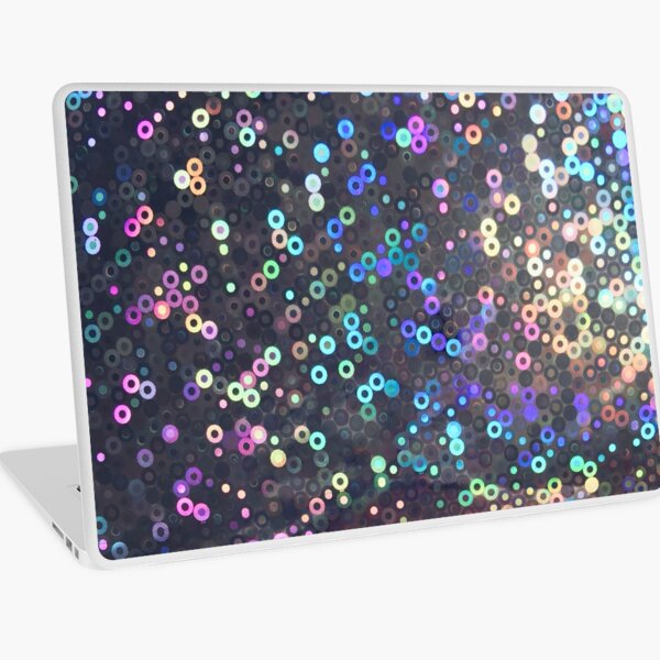 Holographic glitter Laptop Skin