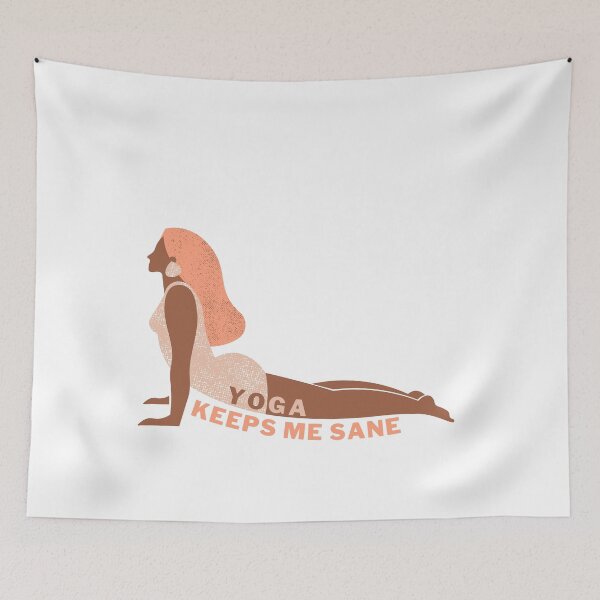Item preview, Yoga Keeps Me Sane designed and sold by TeeKid.