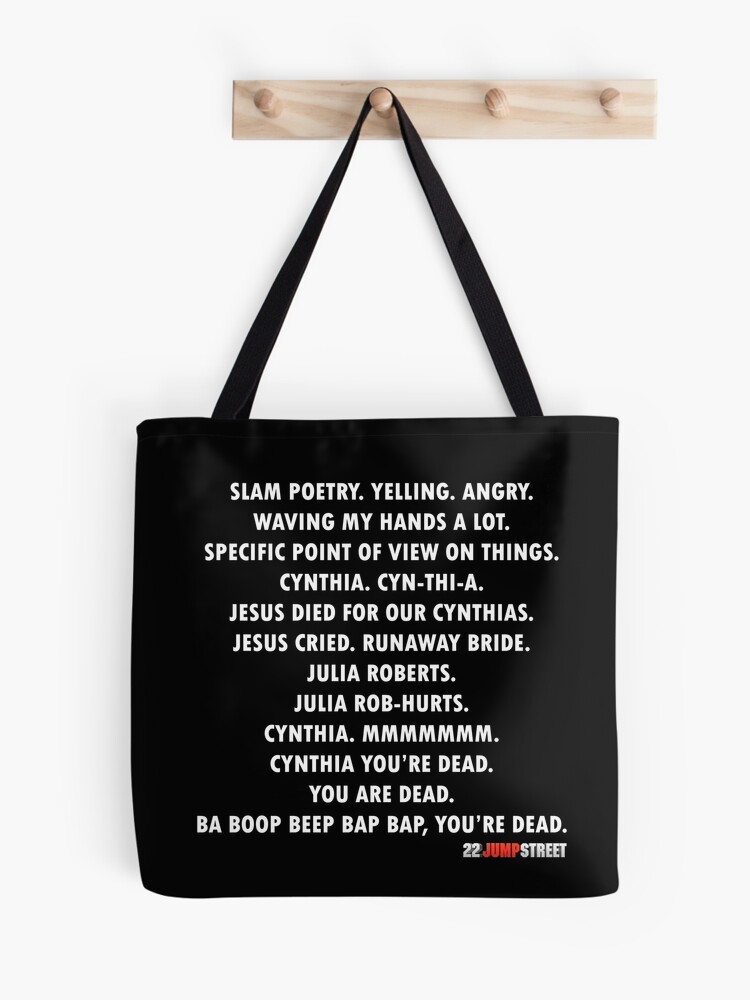 Poetry Is Dead Tote Bag – Insert Press