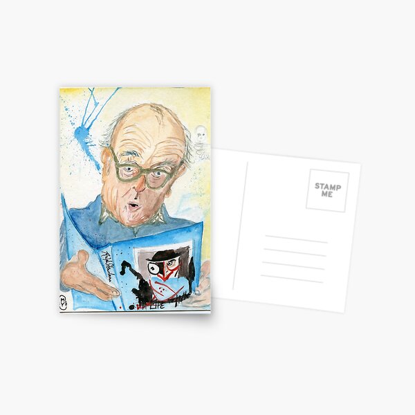 Gonzo Artist Ralph Steadman Postcard