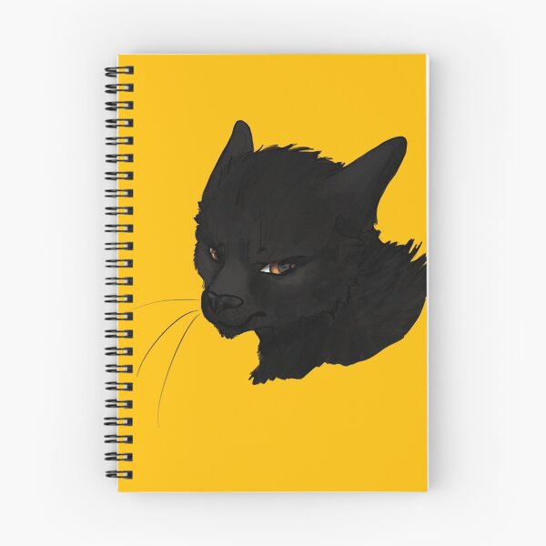 Item preview, Warriors Breezepelt WindClan warrior cat sketchy style on amber  designed and sold by GnomelyDragon.