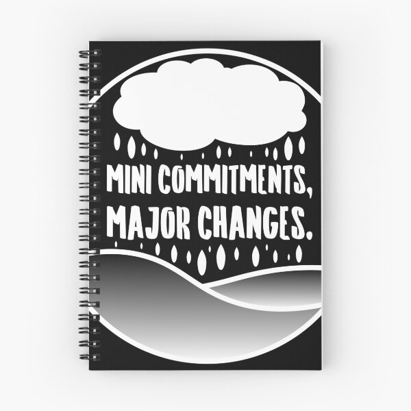 Item preview, Mini Commitments, Major Changes. | Life | Quotes | Circle | Black designed and sold by Wintre2.