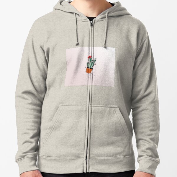 cactus2 Zipped Hoodie