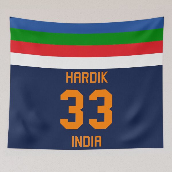 Item preview, Hardik Pandya | 33 | New Indian Cricket Jersey designed and sold by CHAMPION WARRIOR.