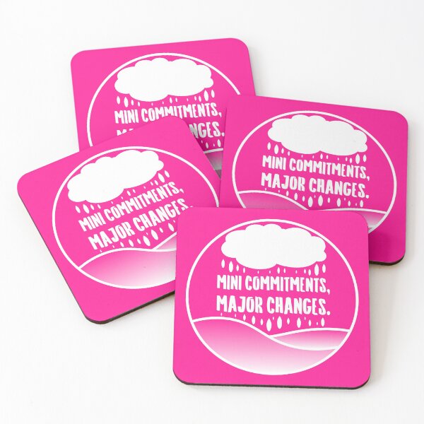 Item preview, Mini Commitments, Major Changes. | Life | Quotes | Circle | Hot Pink designed and sold by Wintre2.