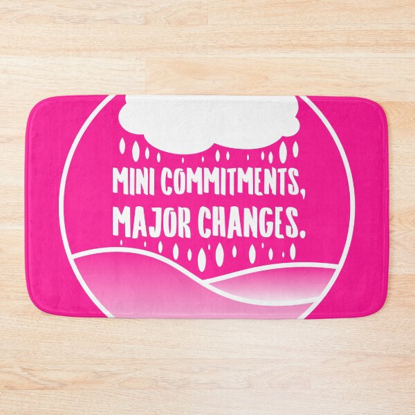 Item preview, Mini Commitments, Major Changes. | Life | Quotes | Circle | Hot Pink designed and sold by Wintre2.