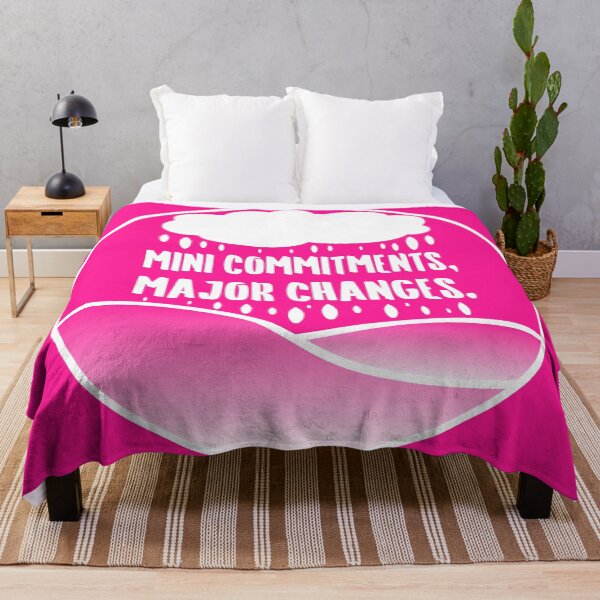 Item preview, Mini Commitments, Major Changes. | Life | Quotes | Circle | Hot Pink designed and sold by Wintre2.