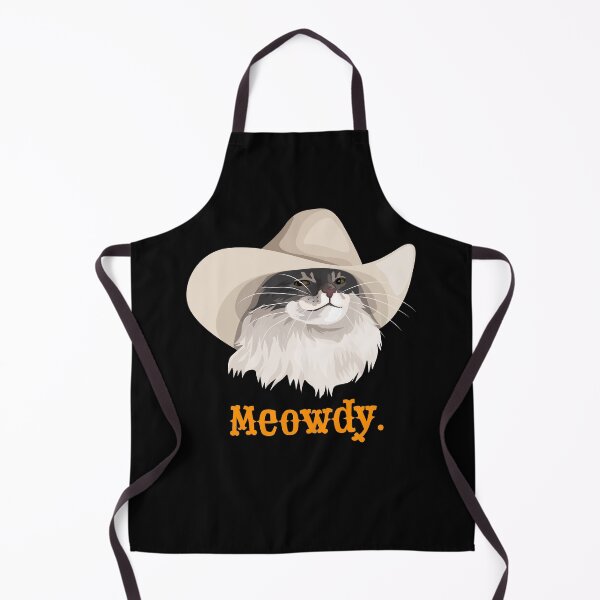 Item preview, Meowdy Cat Wearing a Cowboy Hat Meme designed and sold by CelestialHCO.